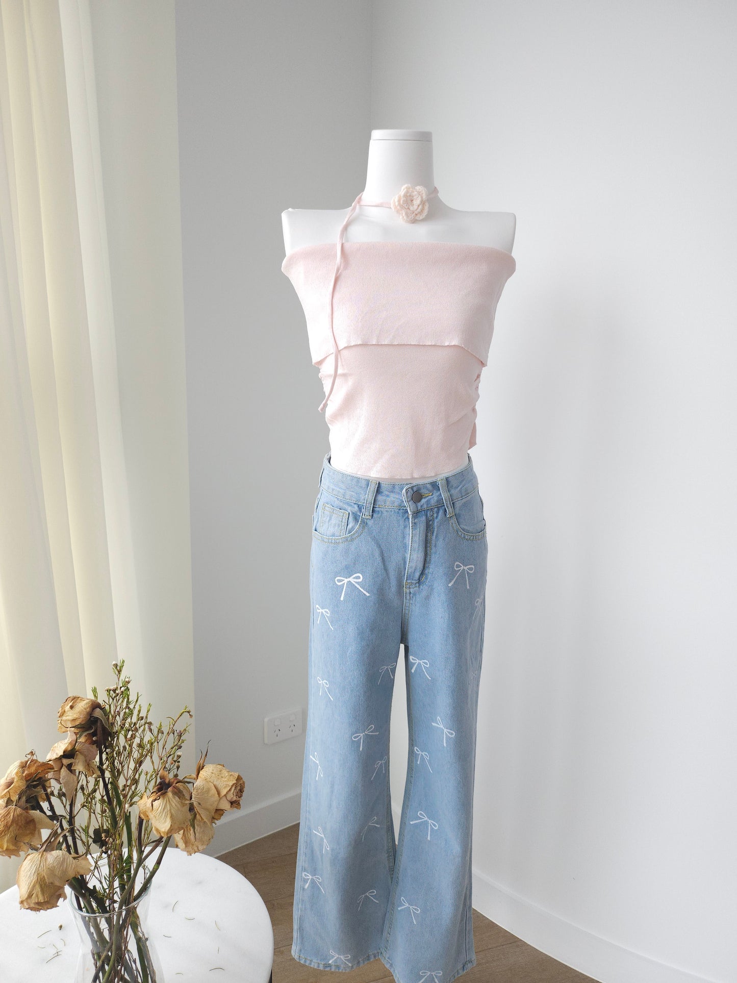 Lily off-shoulder Pink