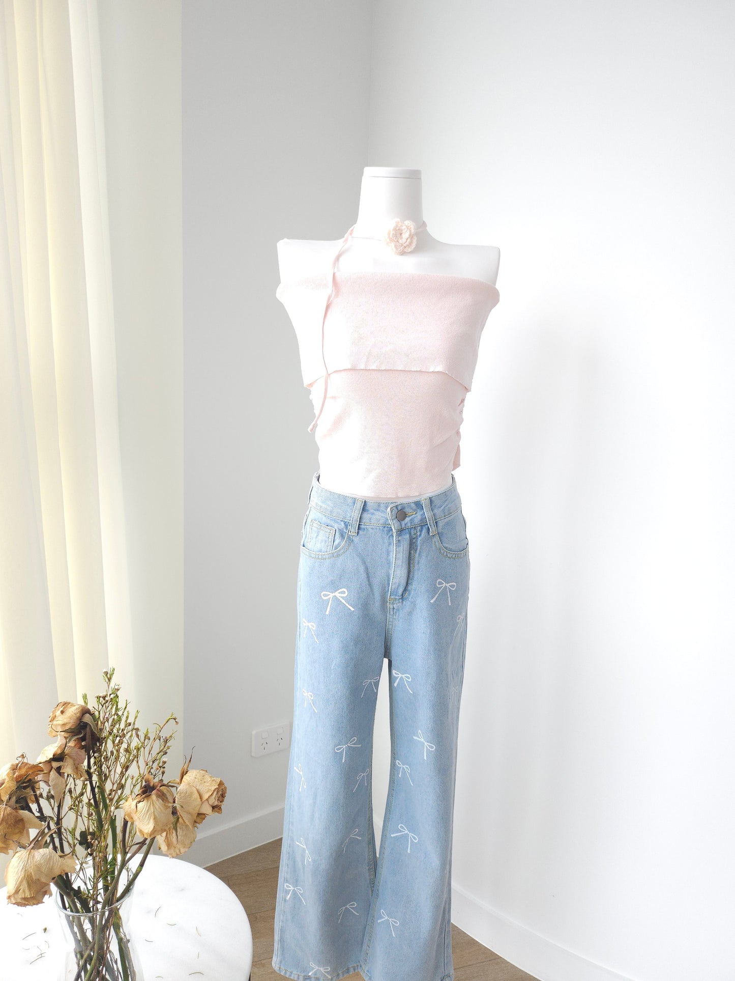 Lily off-shoulder Pink