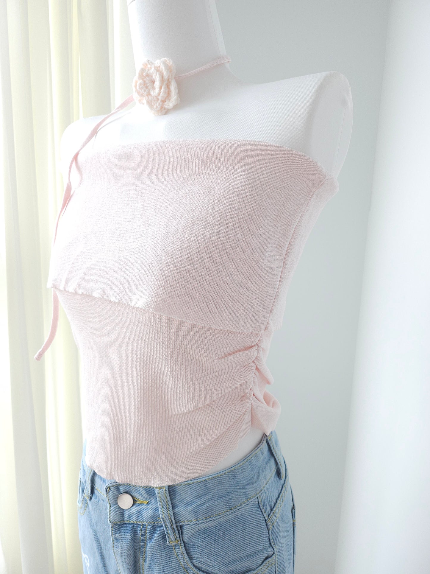 Lily off-shoulder Pink