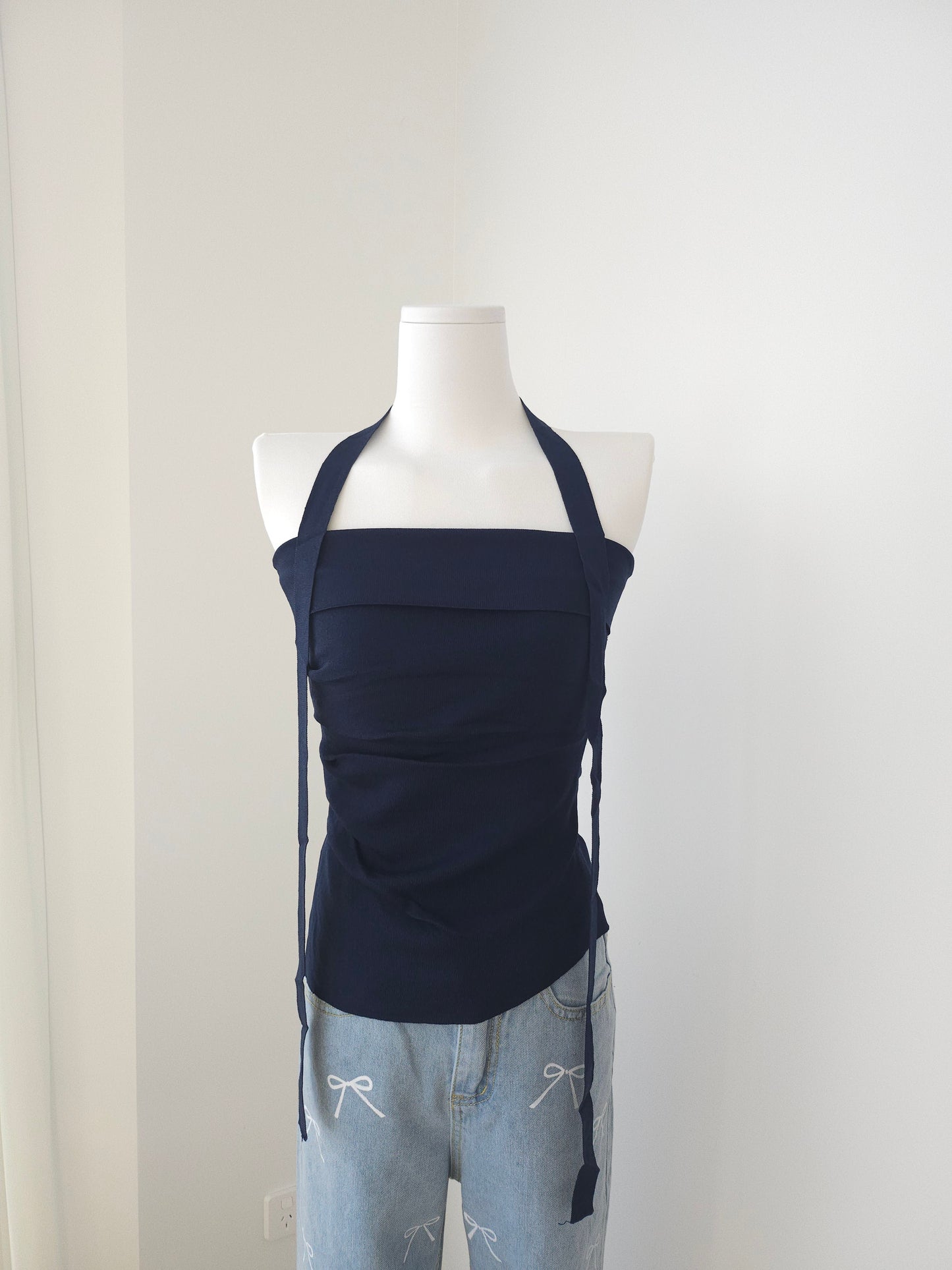 Bella Top Navy