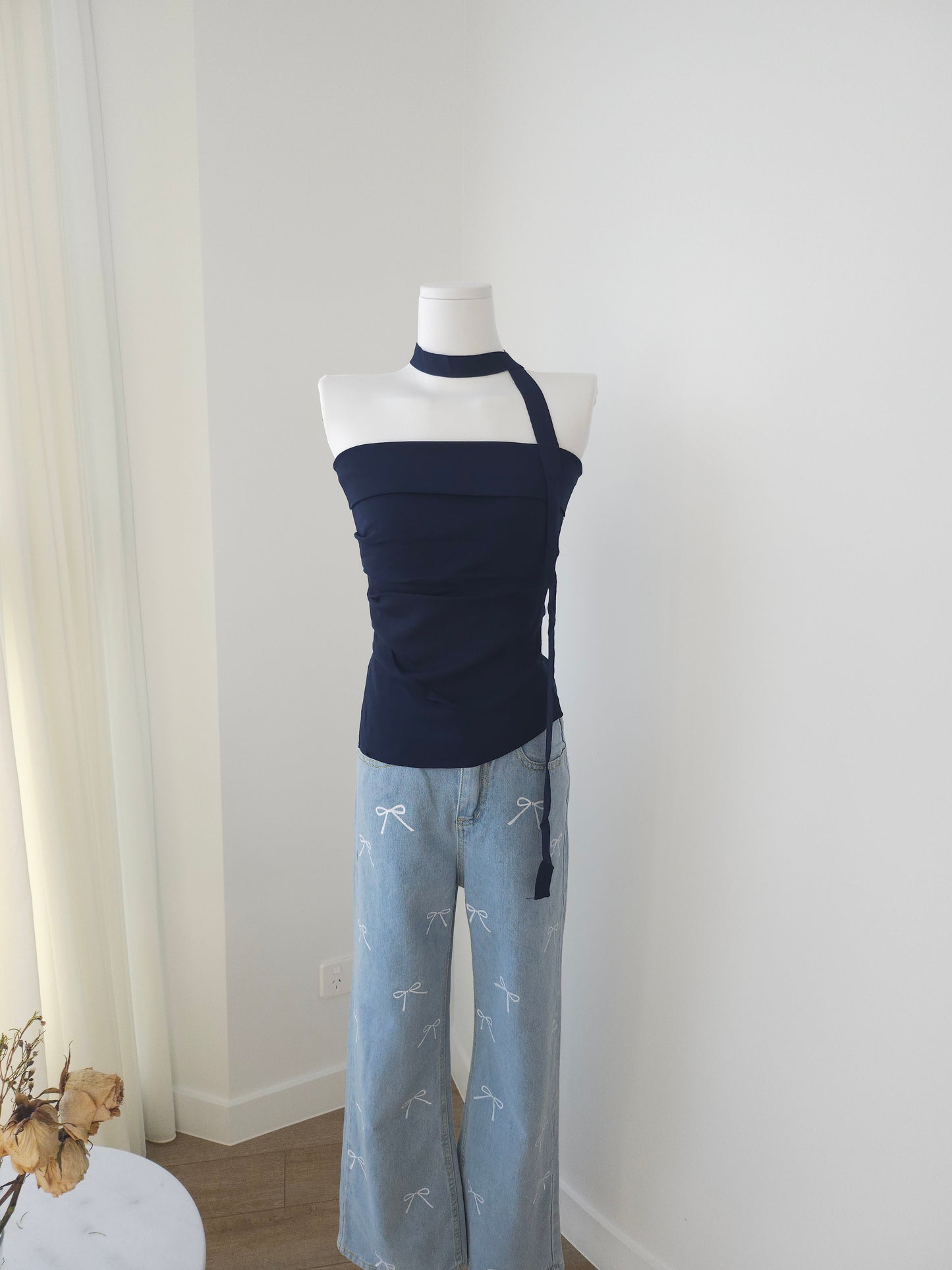 Bella Top Navy