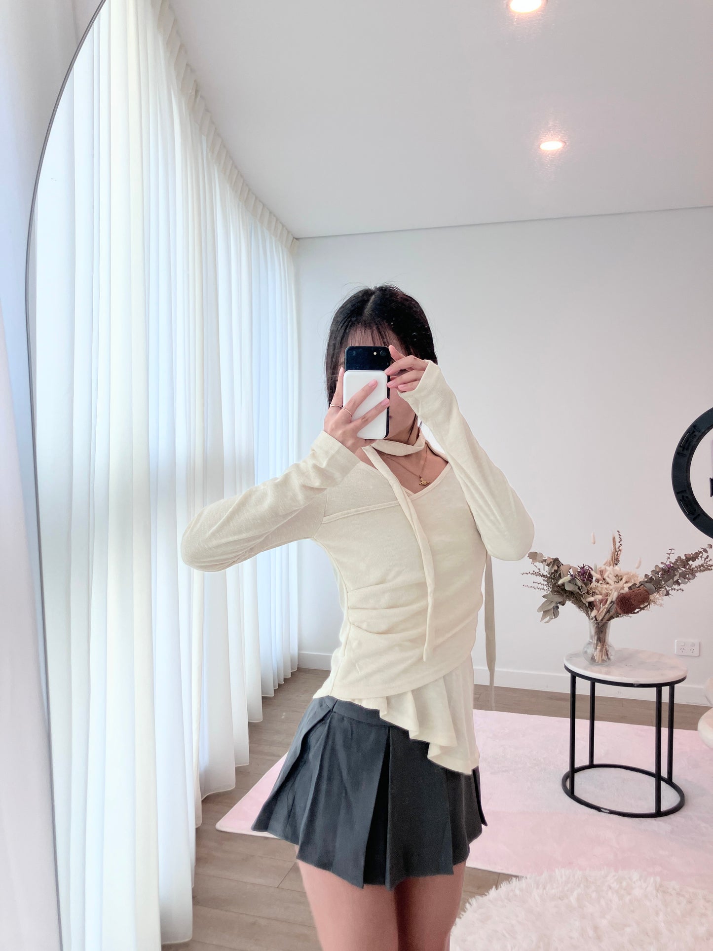 Ballet Wrap Asymmetry Top