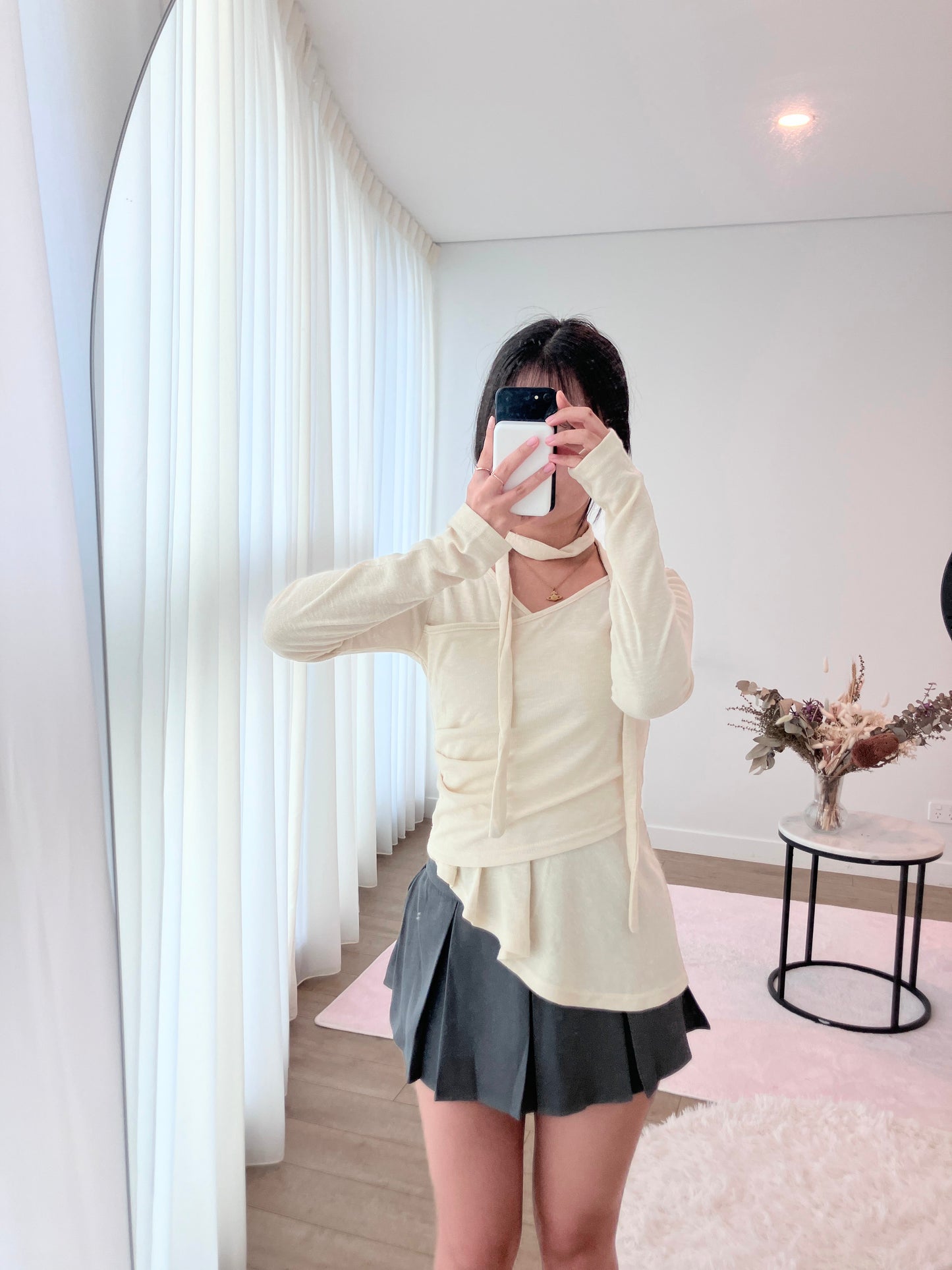 Ballet Wrap Asymmetry Top