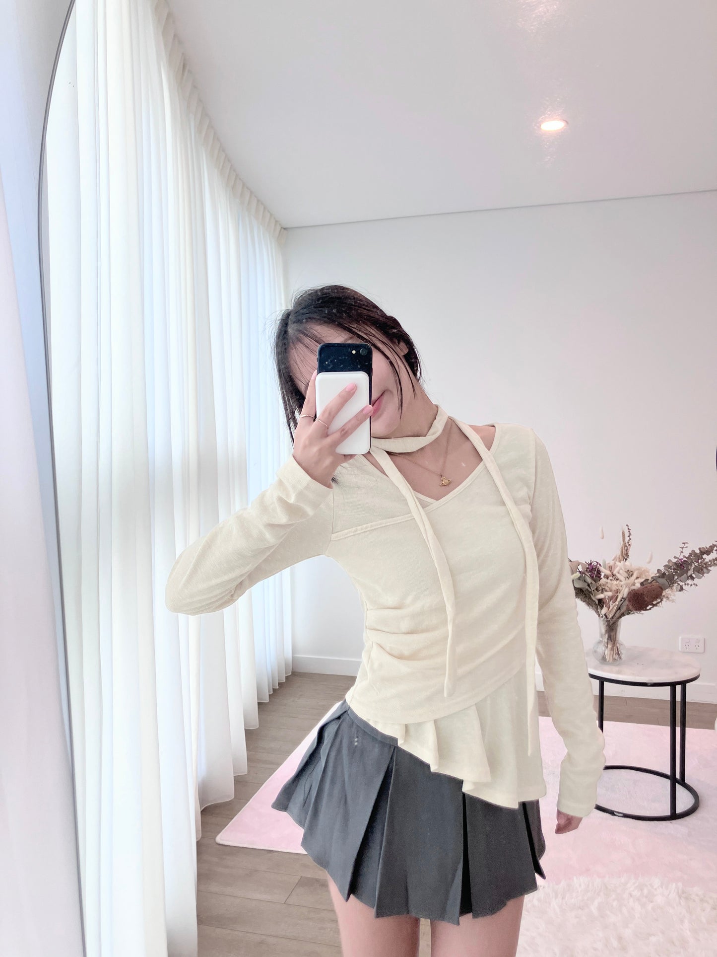 Ballet Wrap Asymmetry Top