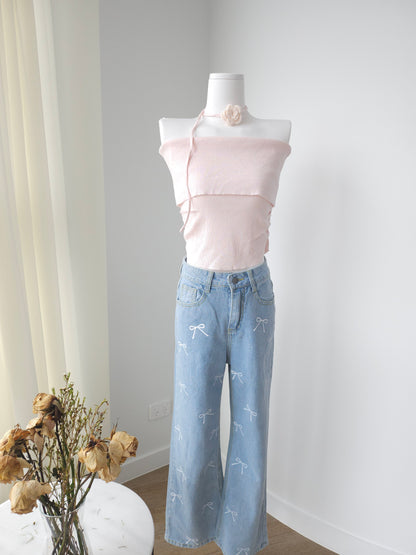 Lily off-shoulder Pink