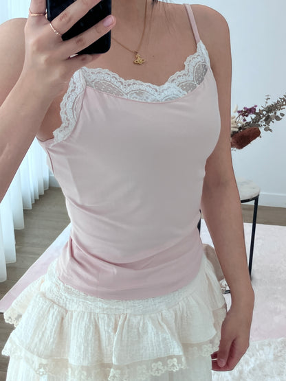 Blush Dot Romance Blouse